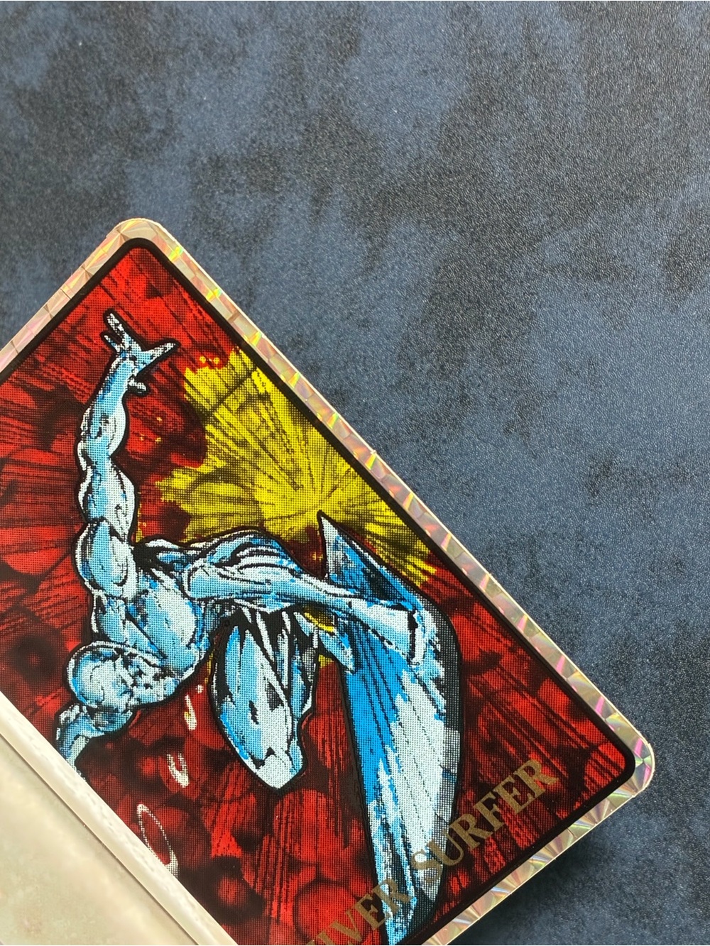 Silver Surfer Vending Machine Prism Sticker - Picture 5 of 6